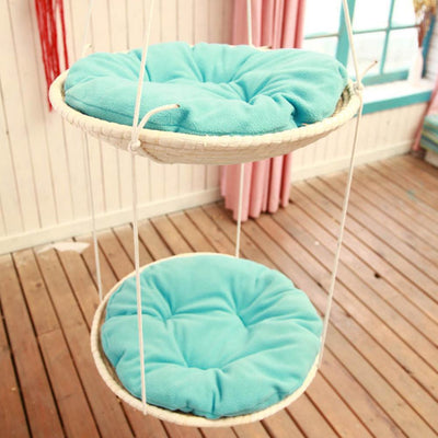 Straw cat hammock cat climbing frame cat nest